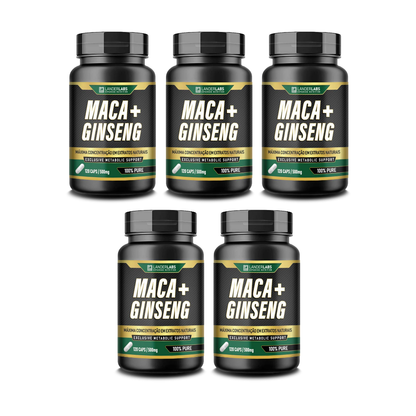 Maca + Ginseng LanderLabs 500mg – 120 cápsulas