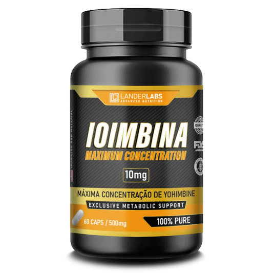 Ioimbina LanderLabs 10mg – 60 cápsulas