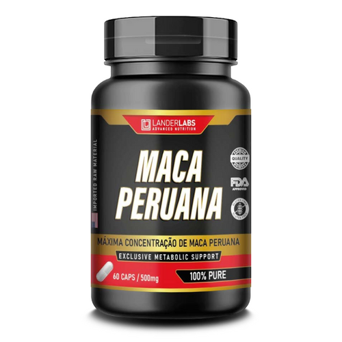 Maca Peruana LanderLabs 500mg – 60 cápsulas