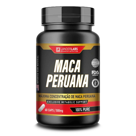 Maca Peruana LanderLabs 500mg – 60 cápsulas