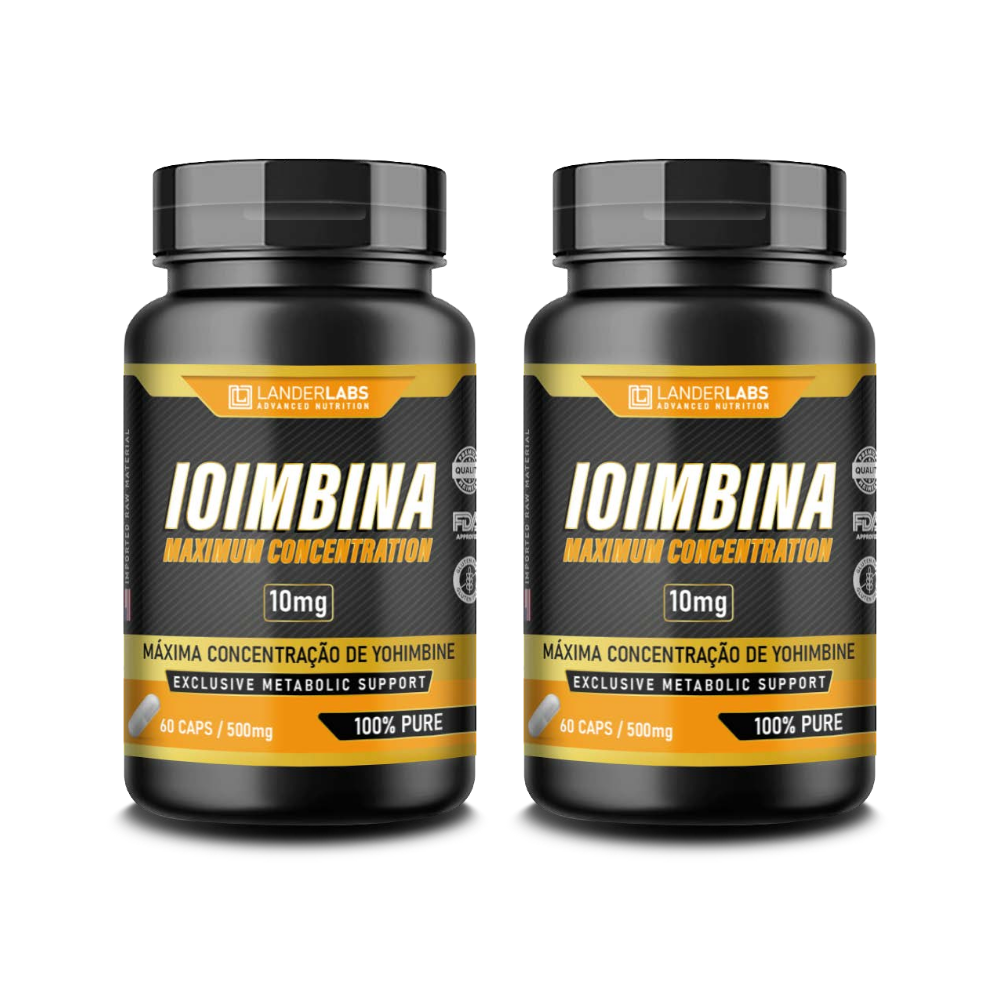 Ioimbina LanderLabs 10mg – 60 cápsulas