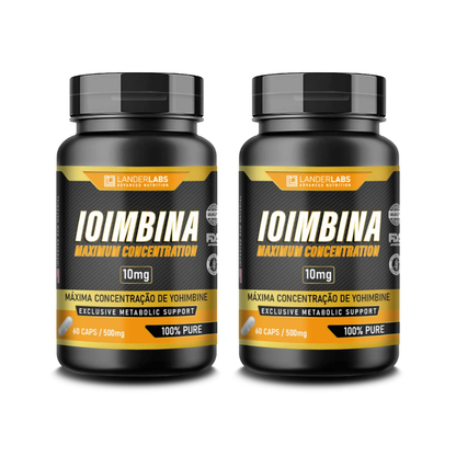 Ioimbina LanderLabs 10mg – 60 cápsulas