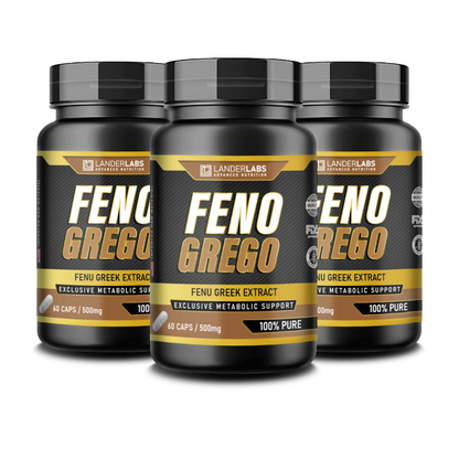 Feno Grego LanderLabs 500mg – 60 cápsulas