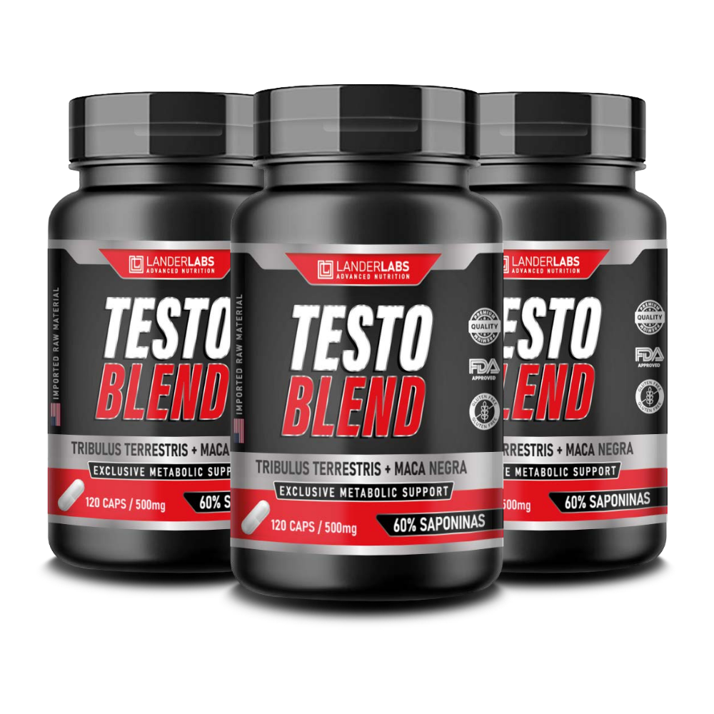 Testo Blend LanderLabs 500mg – 120 cápsulas