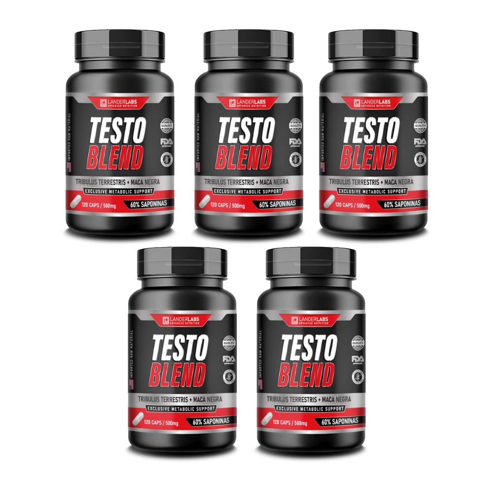 Testo Blend LanderLabs 500mg – 120 cápsulas