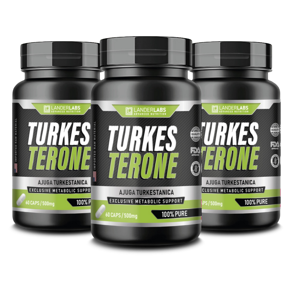 Turkesterone LanderLabs 500mg – 60 cápsulas