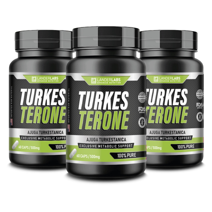 Turkesterone LanderLabs 500mg – 60 cápsulas